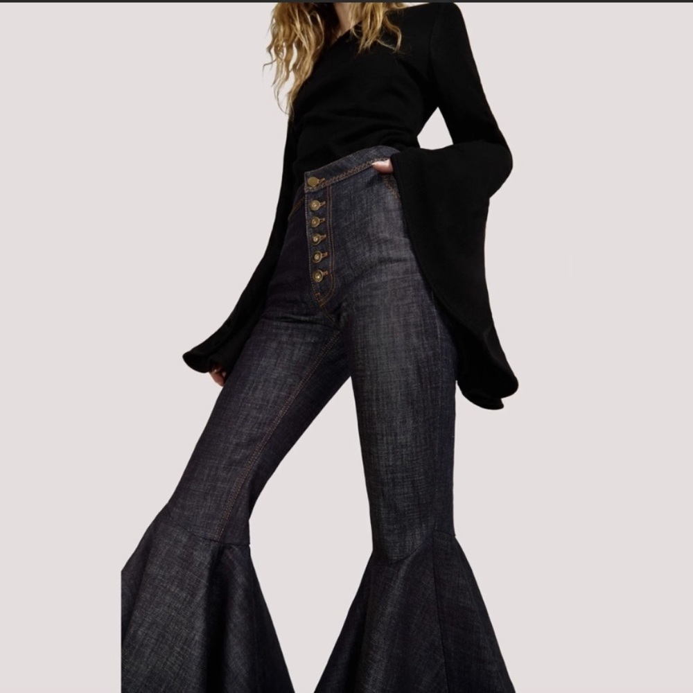Incredible Ellery high waist denim flares 24